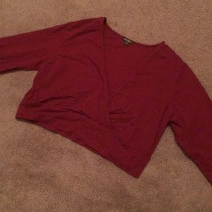 Red Crop Top